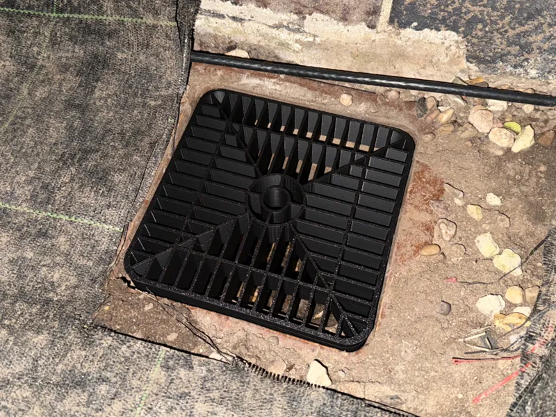 6" Outdoor Drain Cover