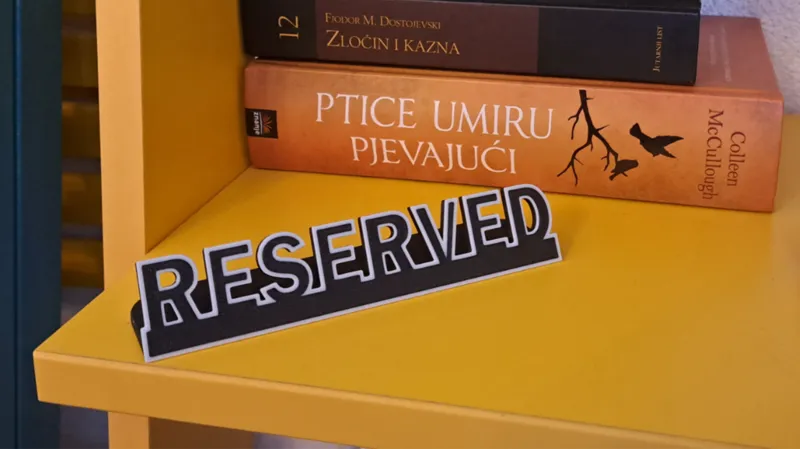 Reserved sign