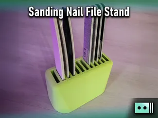 Sanding Nail File Stand