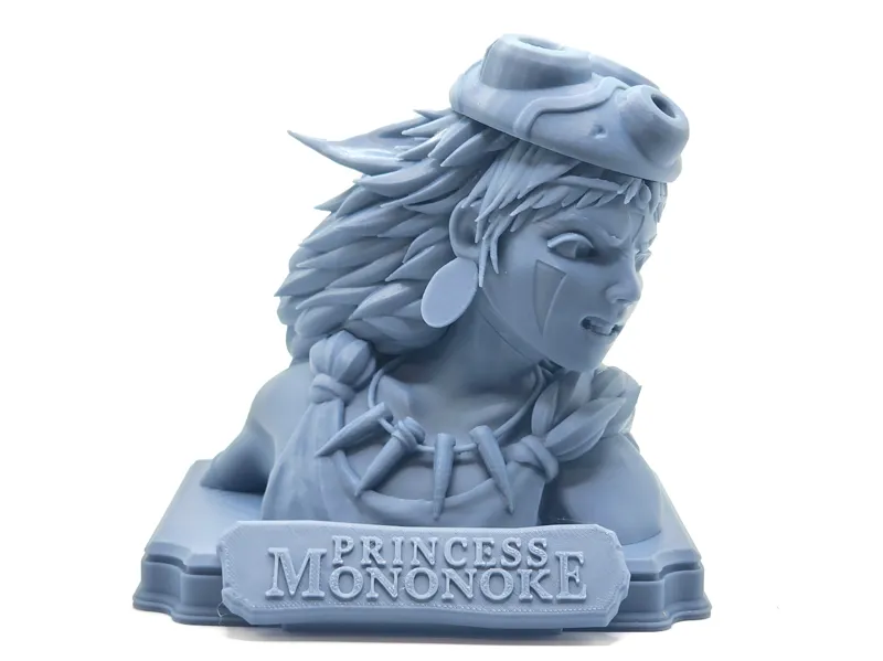 Princess Mononoke Bust [Clean; Minimal Supports]