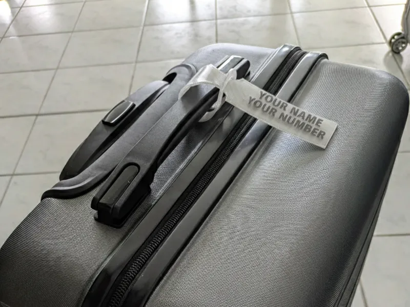 Luggage Tag, TPU, customizable