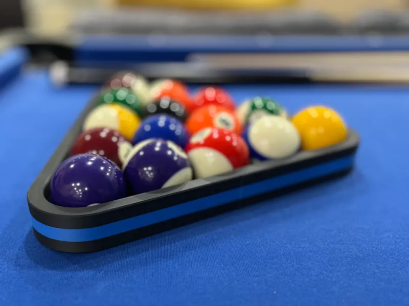 Pool Triangle Rack 2-1/4