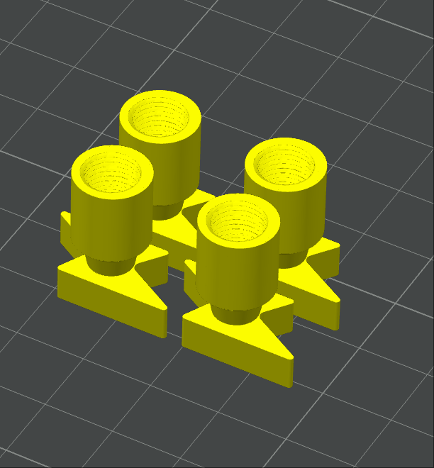 Miniatura 2 do modelo 3D 幸运小闪电气门芯帽 特斯拉小米问界理想蔚来比亚迪