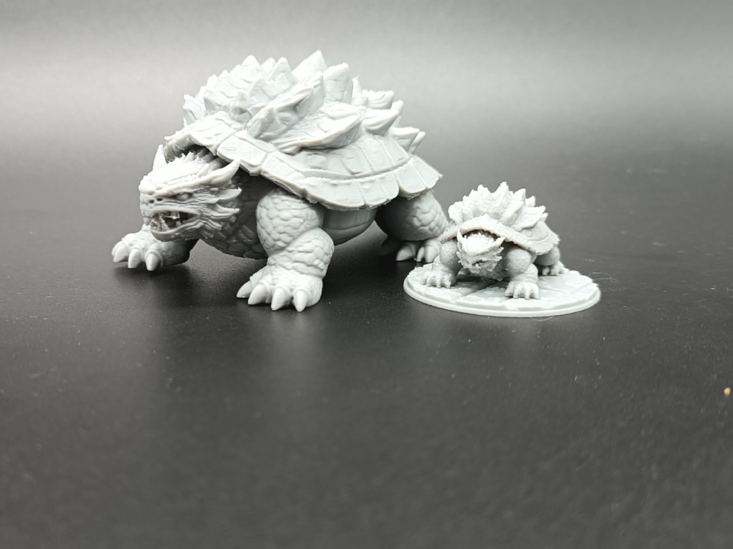 Monstrous Turtle Behemoth – Tabletop DnD miniature