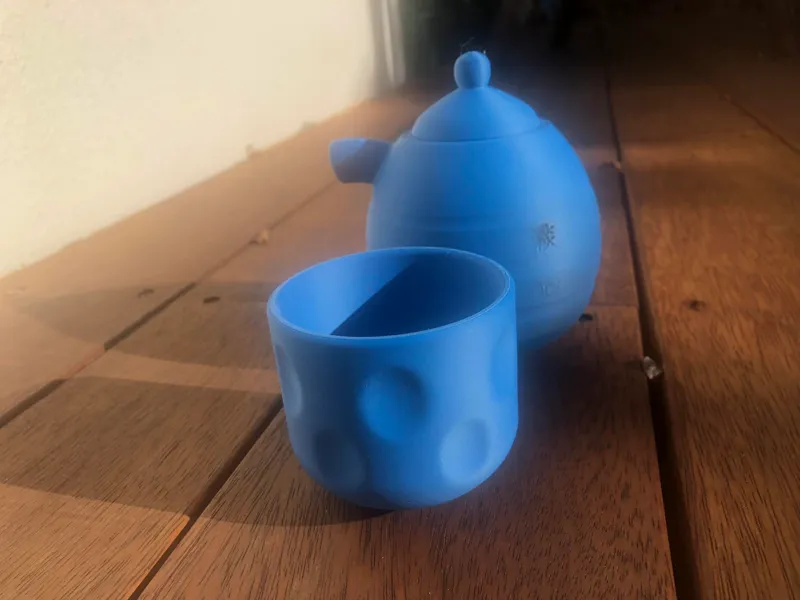 Traditional Japanese Teapot Set (cup)