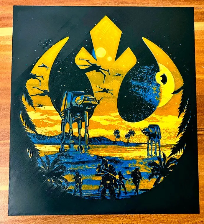 Star Wars Rouge One Rebellion Sign