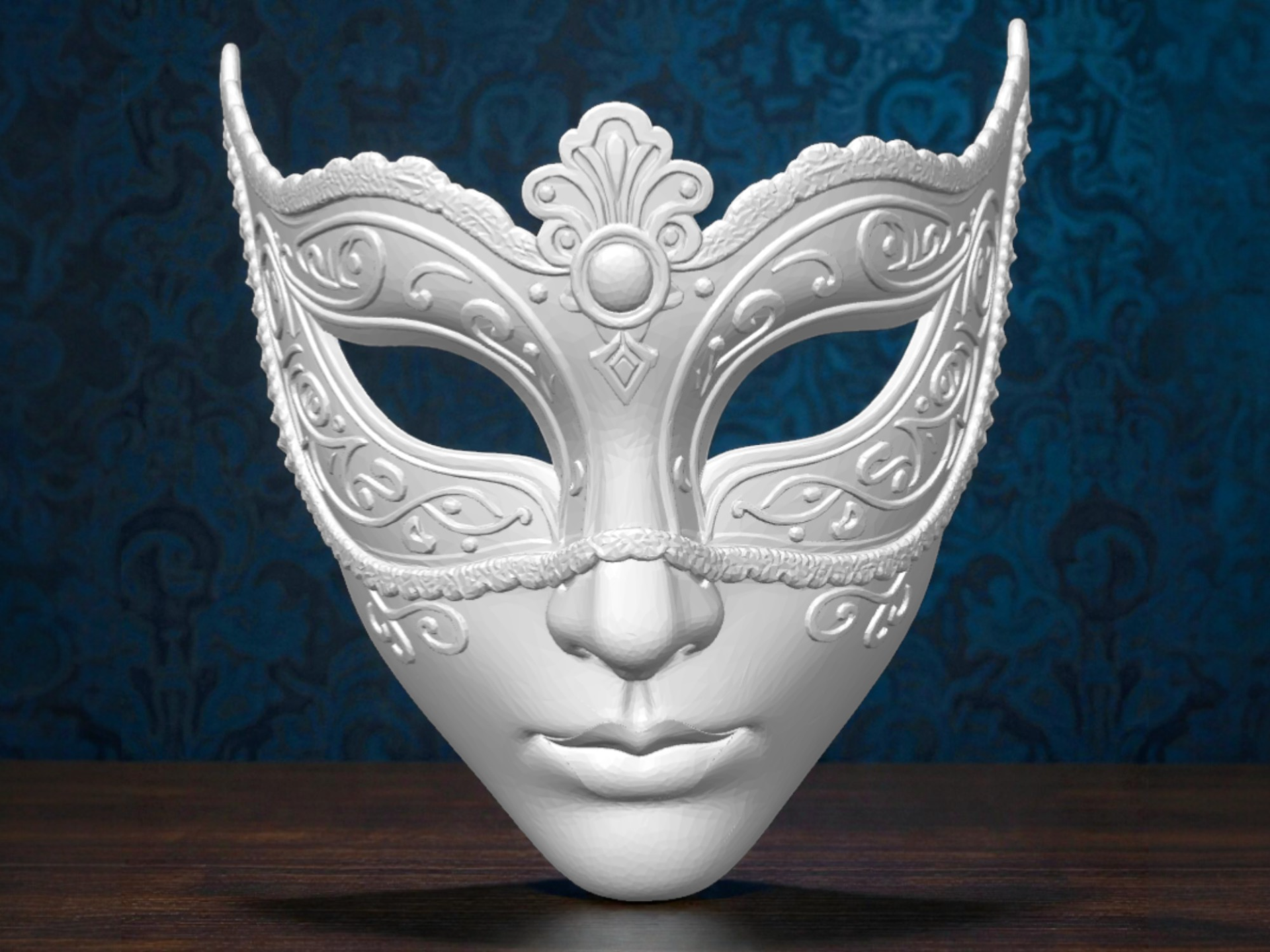 Maschera Veneziana Decorativa – Carnevale Italiano