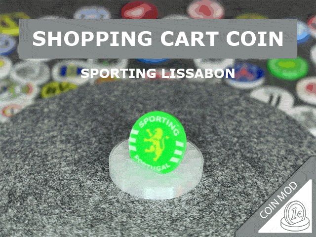 Shopping Cart Coin – Sporting Lissabon