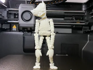 Articulated Huggy Wuggy More Detailed Version