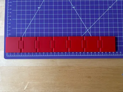 Folding Gridfinity Ruler