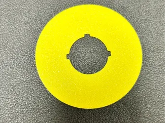 Backing plate round for EMERGENCY STOP button
