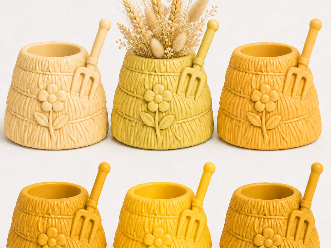 Hay Bale Garden Planter