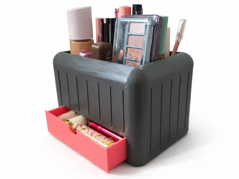 Modular Desk Organizer with Drawer & Insert System