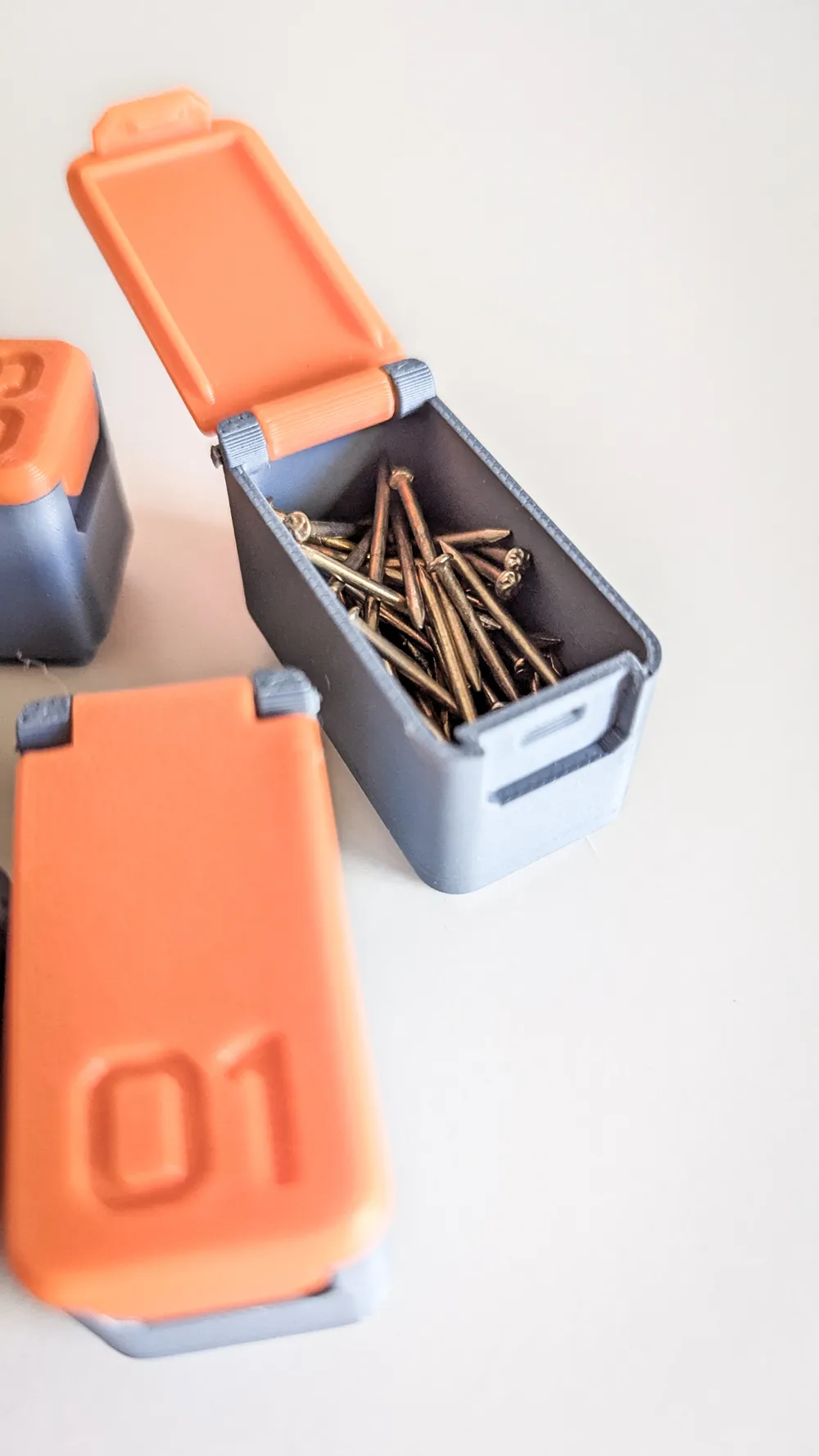 Half Box Gridfinity-Compatible Mini Container - Free 3D Print Model ...