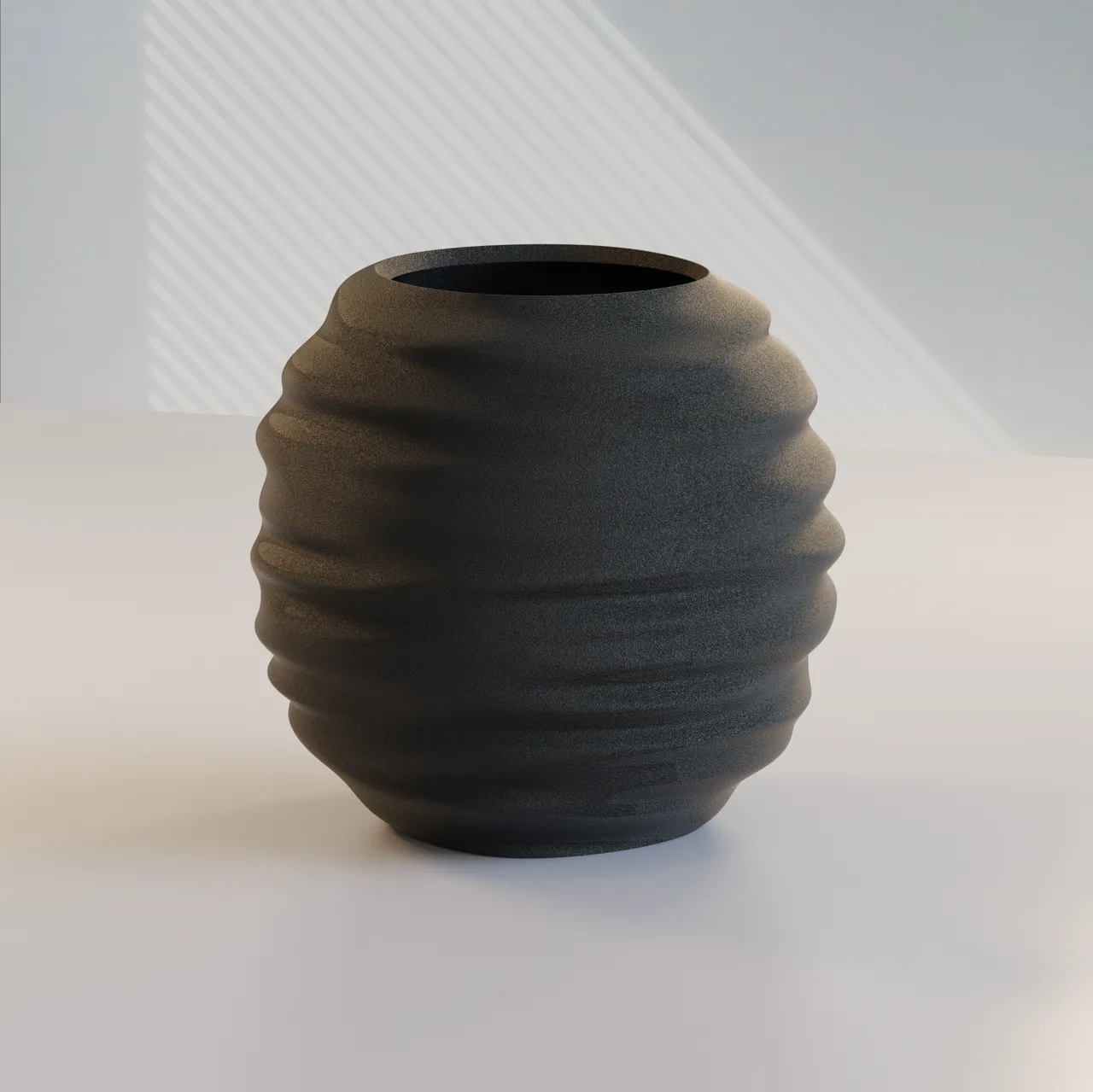 Modern Japandi Wabi-Sabi Pencil Holder & Brush Cup view 4