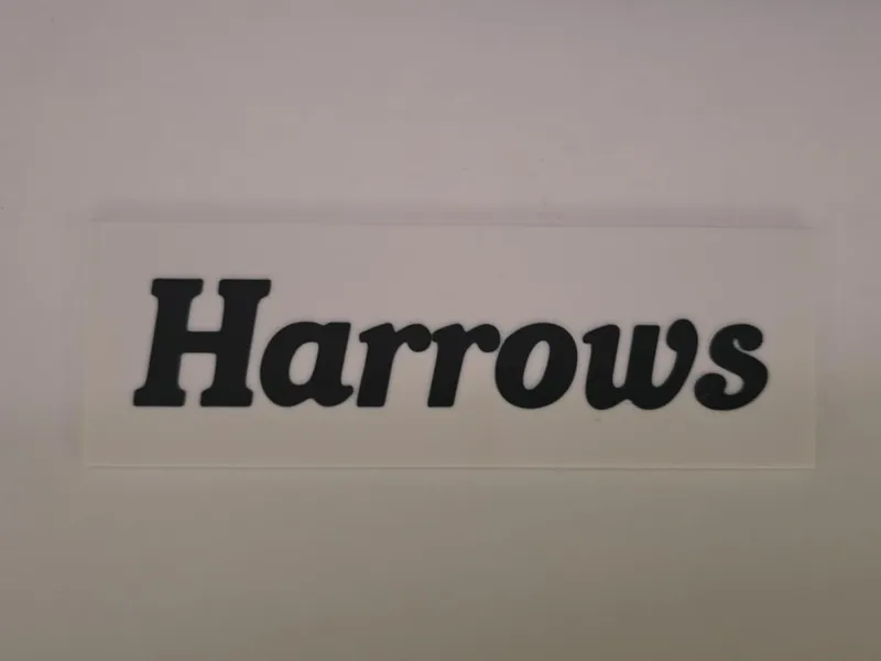 Harrows Dart Logo/Sign