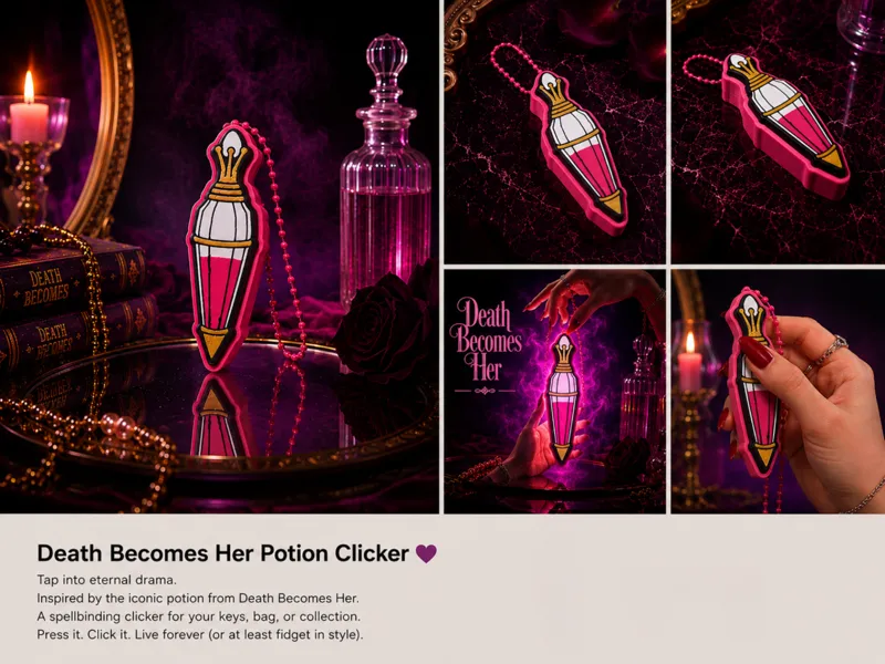 Death Becomes Her Potion Bottle Clicker