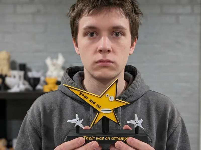 "Your Did It!" Trophy – For Life’s Best Fails