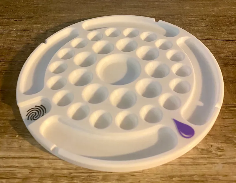Round Paint Palette