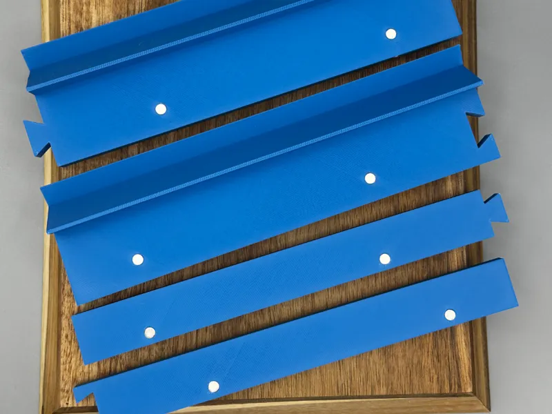 Travel Mahjong Rack w/ Pusher 15"