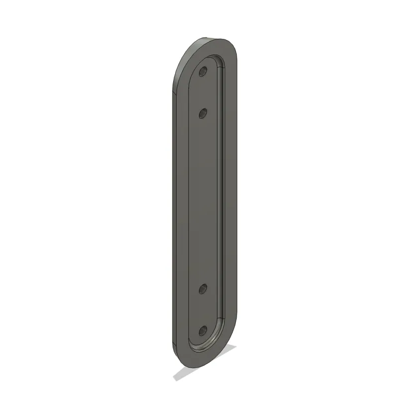 Nest Doorbell (Battery) 5º Angle Wedge Wall Bracket - No-Screw Design