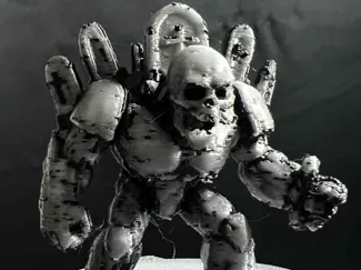 GRAVEYARD GOLEM (AMS BLACK AND SILVER)