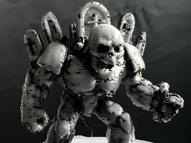 GRAVEYARD GOLEM (AMS BLACK AND SILVER) 