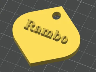 Big Dog Dog Tag