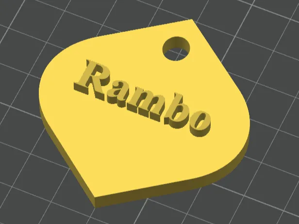 Big Dog Dog Tag