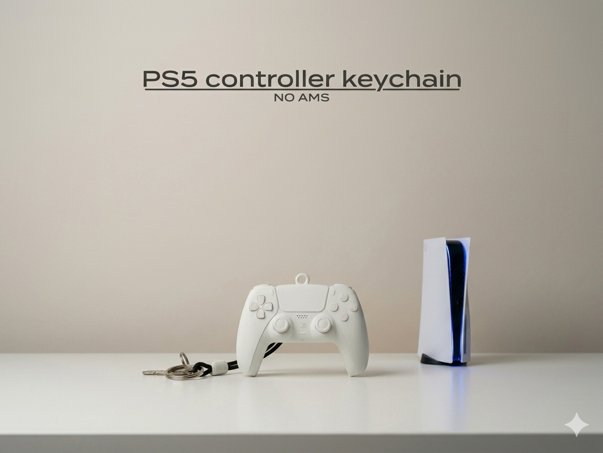 PS5 controller keychain