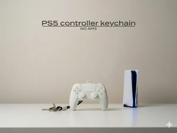 Porte-clés manette PS5