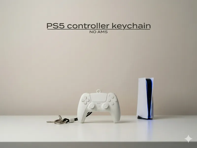 PS5 controller keychain