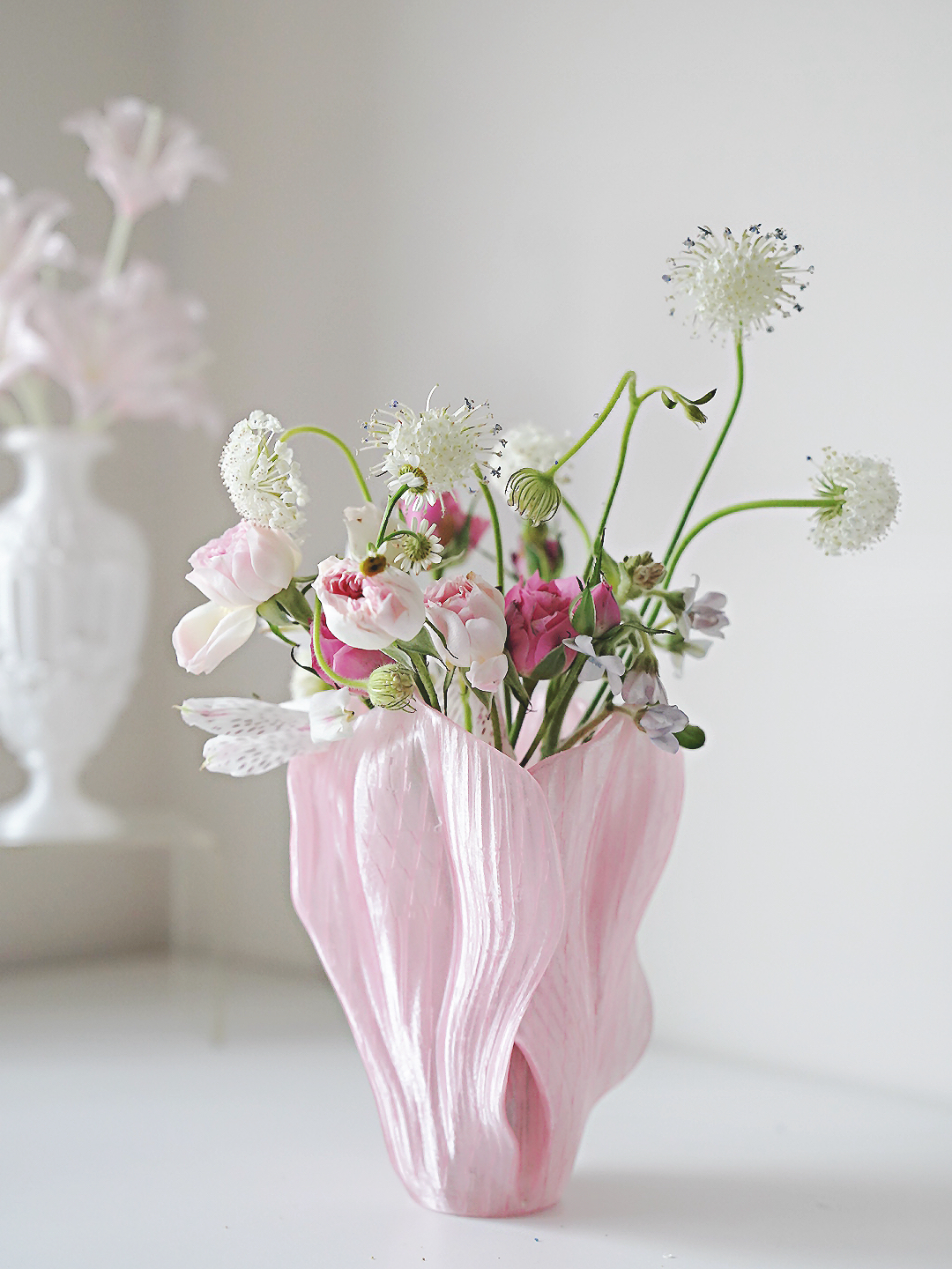 Miniatura 2 do modelo 3D 花瓣花瓶高