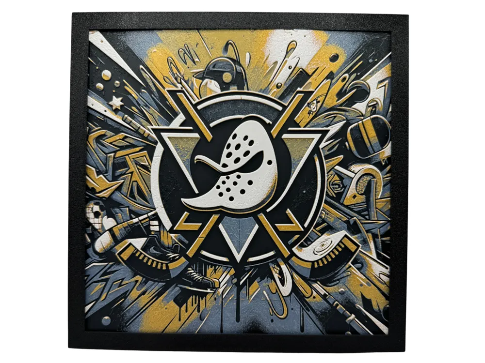 Classic - Anaheim Ducks - NHL Hueforge