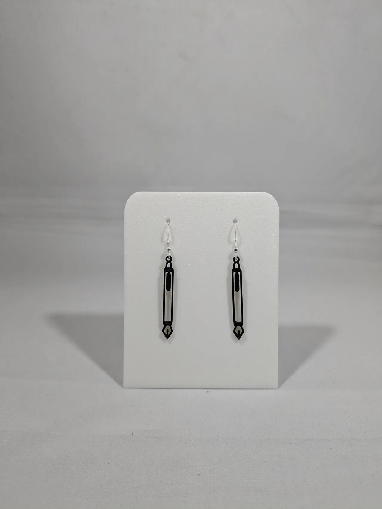 Fountain pen earrings view 4