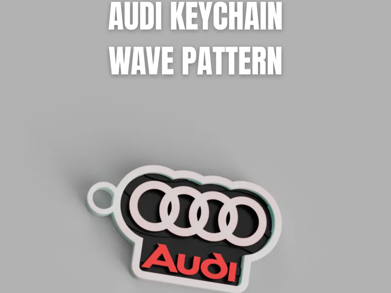 Portachiavi Audi V3 Wave