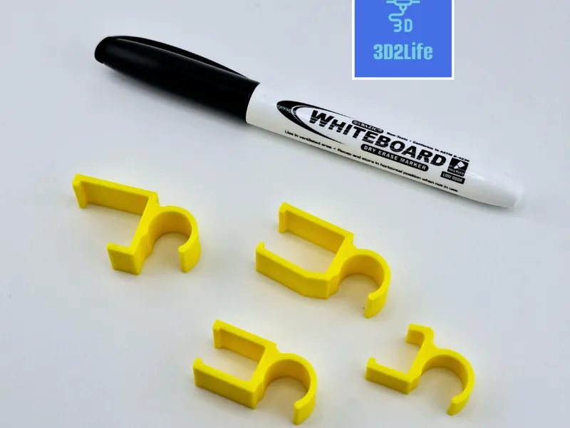 White Board Dry Erase Marker Holder