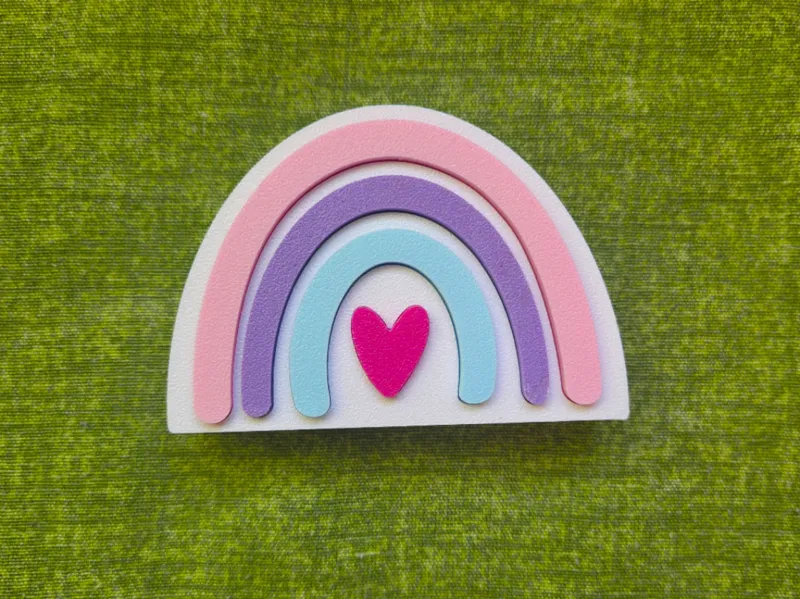 Decorazione/Portafoto Arcobaleno (NO AMS)/Rainbow