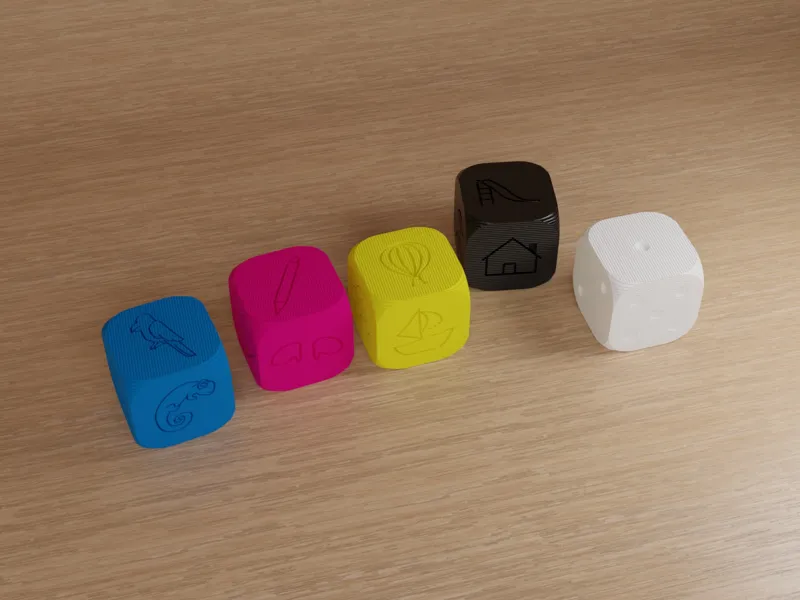 KKUBE - Creative dice for fantastic stories