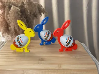 Easter Bunny Egg Holder Chocolate