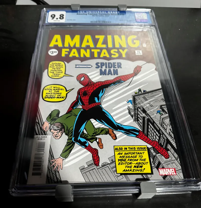 CGC Graded Comic Wall Mount Brackets