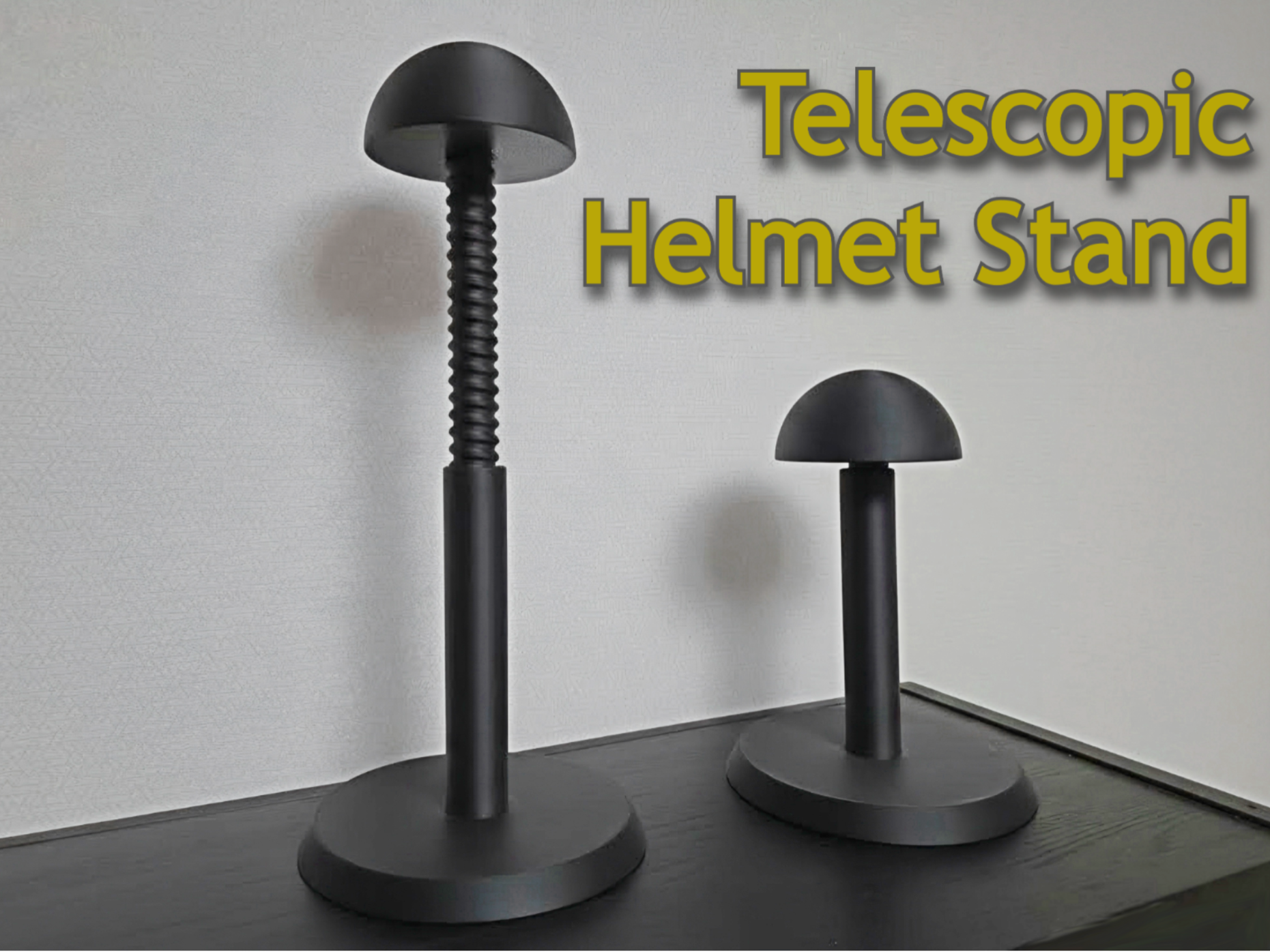 Telescopic Helmet Stand