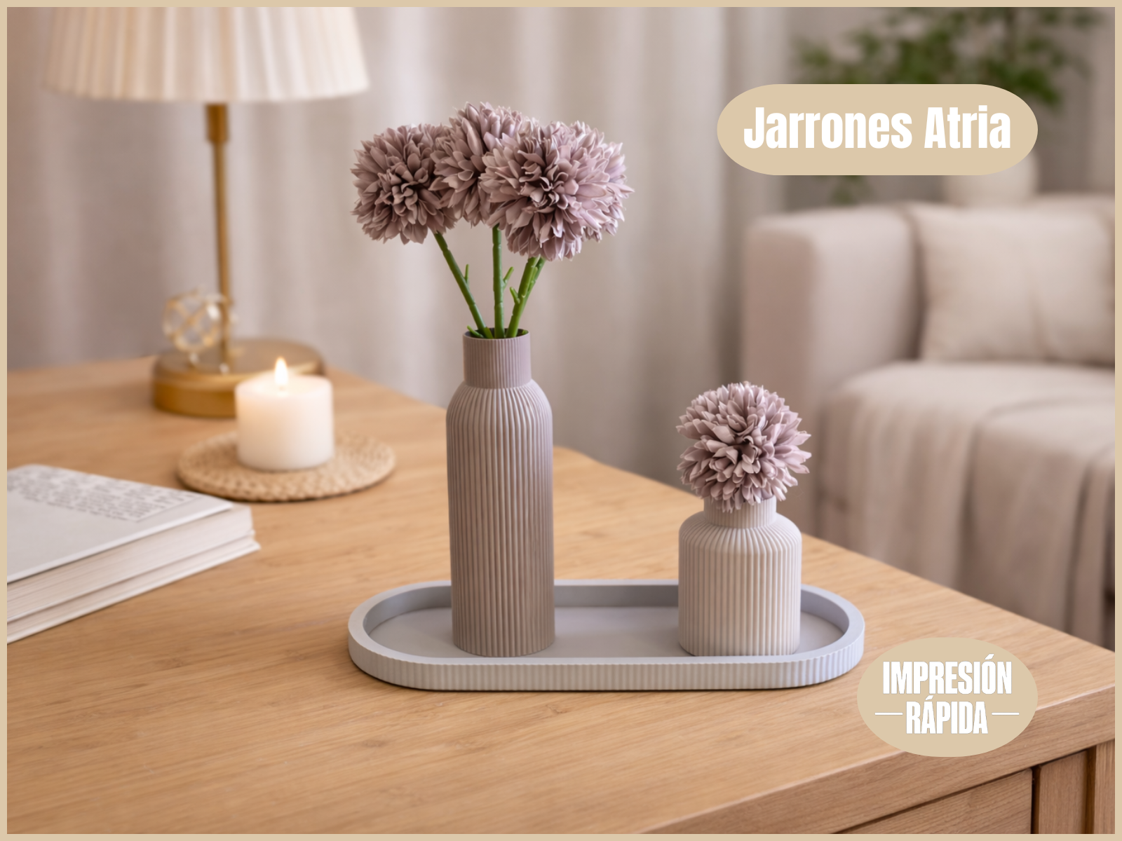 Jarrones Atria