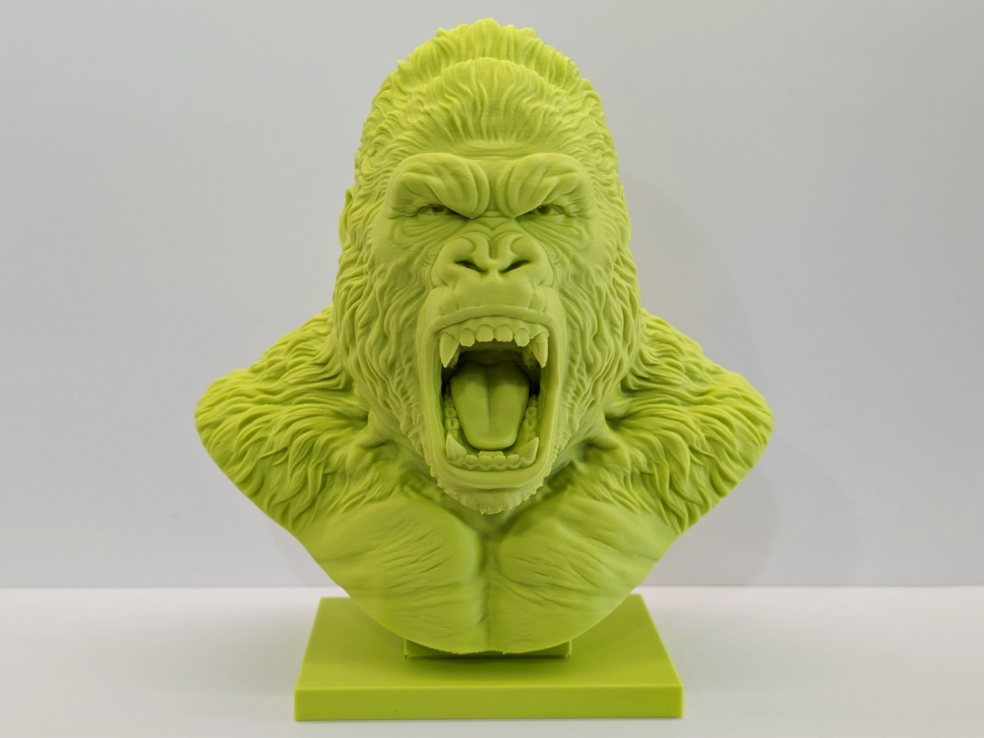 HYPER DETAILED KING KONG / GORILLA BUST