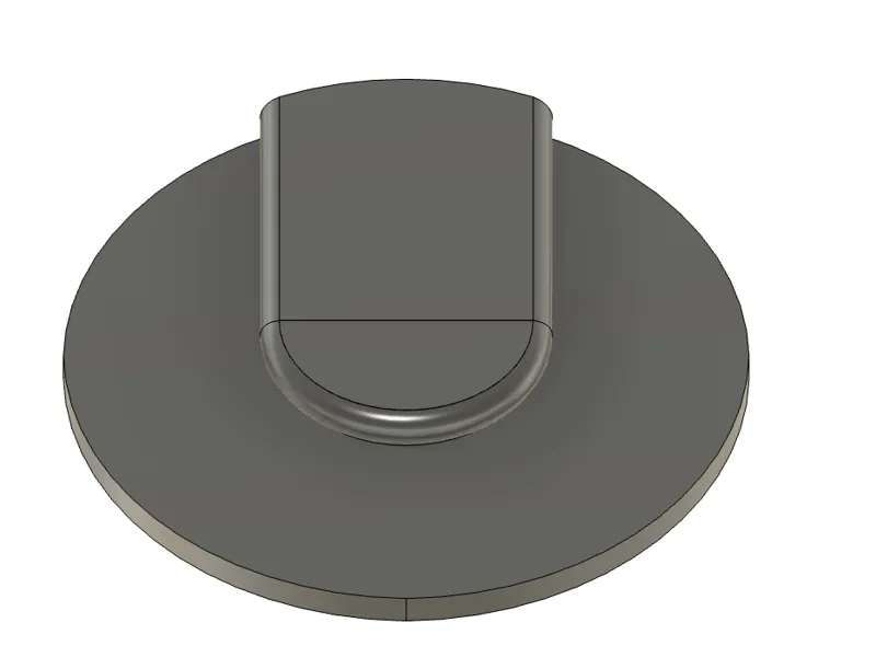 100x100mm Vesa Mount (Adapter Side Add-On Plain)