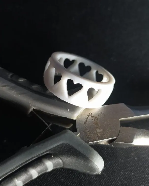 Heart Ring Scaleabel