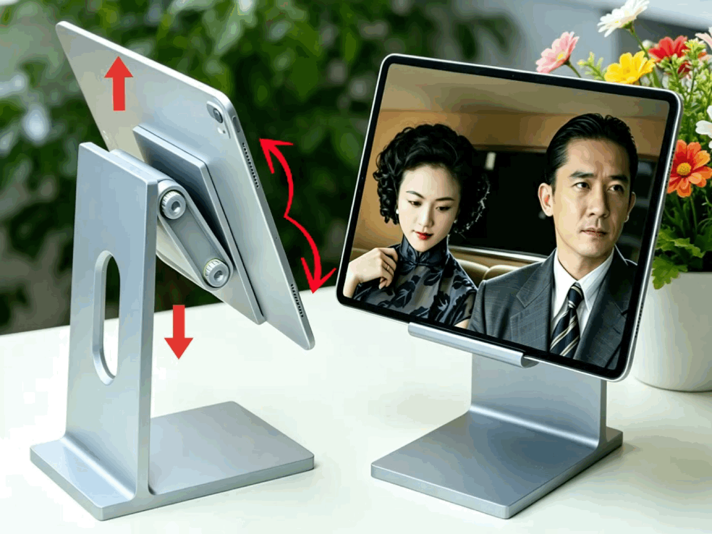 Miniatura 1 do modelo 3D ipad支架Pro Stand 升降俯仰