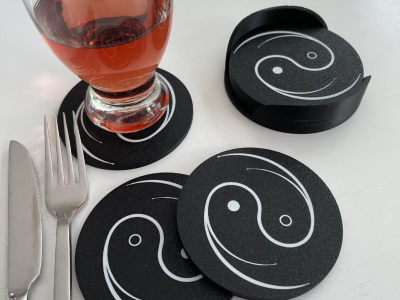 Yin and Yang Coaster