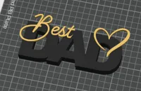 BestDAD, English,  0.2mm layer, 2 walls, 15% infill
