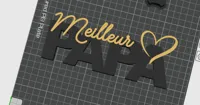 Meilleur Papa, Französisch, 0.2mm layer, 2 walls, 15% infill